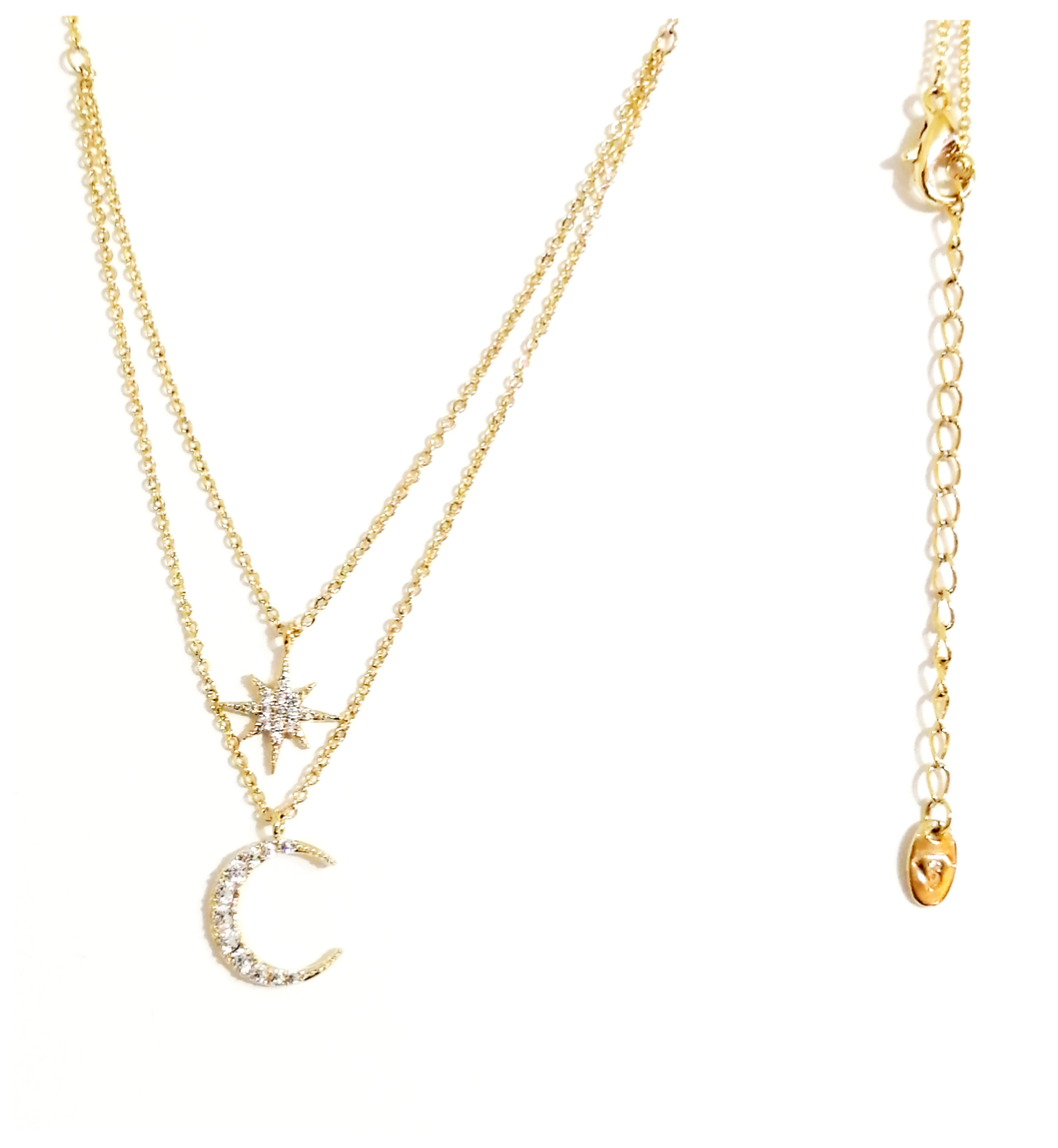 Collar Doble, Luna Estrella - Imagen 2